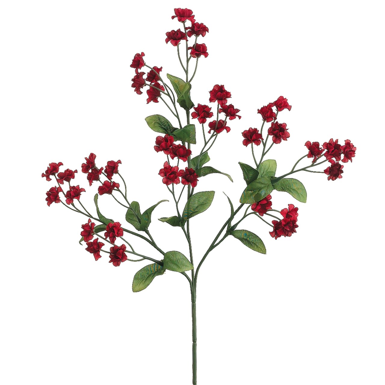 Allstate Double Baby's Breath Artificial Floral Spray - 19" - Burgundy